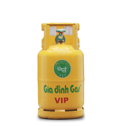 Bình Gas Gia Đình 12kg Màu Vàng